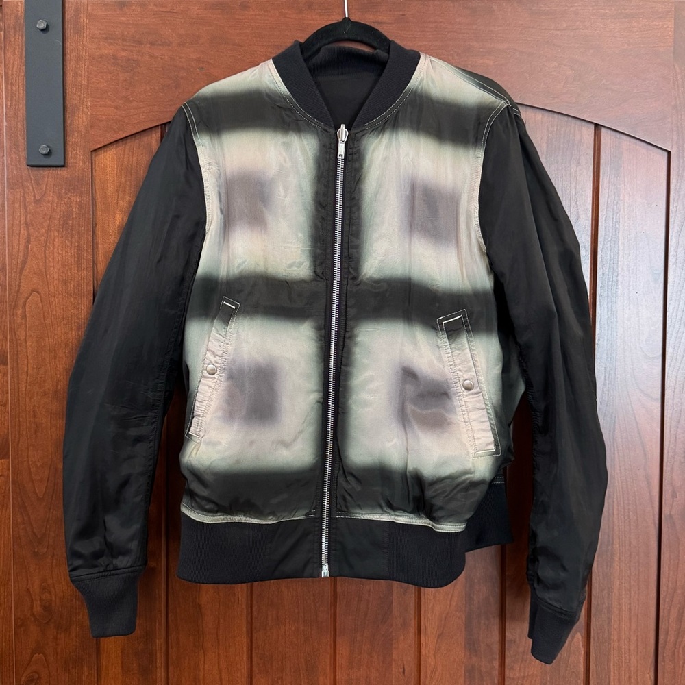 Men’s Rick Owens 2-in-1 Reversible Bomber Jacket